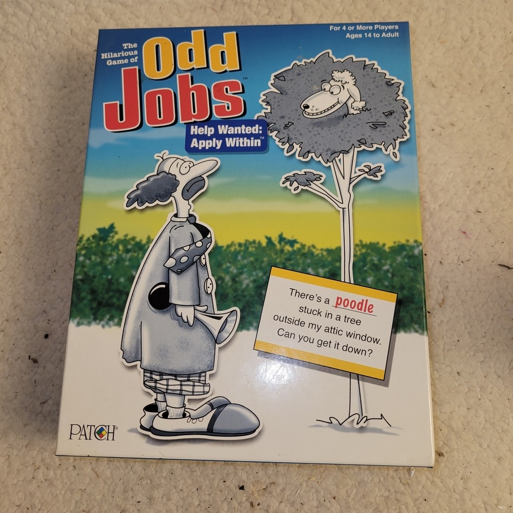 Odd‎ Jobs Board Game *NEW* **FAST SHIP**